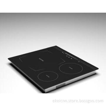 High Efficiency 3 Heating Zone Three Burner Induction Cookt